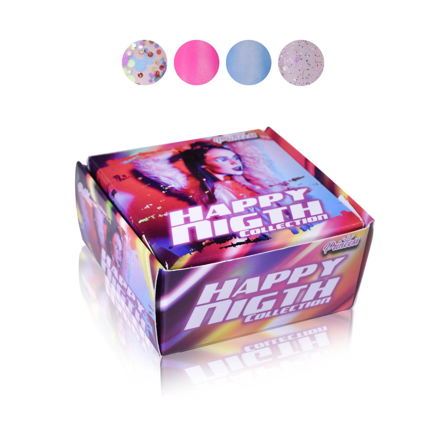P.Coleccion Happy Nigth 4 pzas