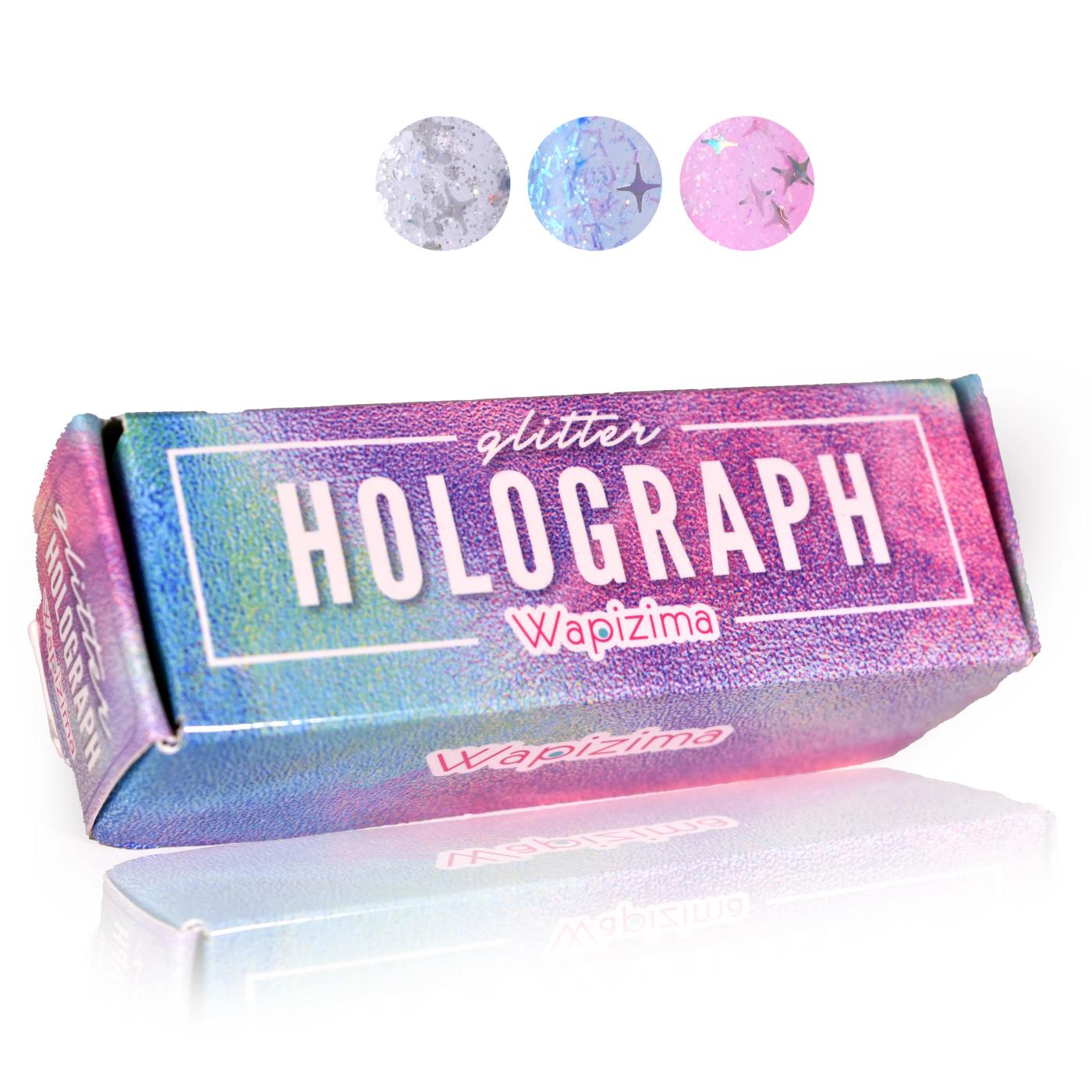 W.Coleccion Holograph 3 pzas