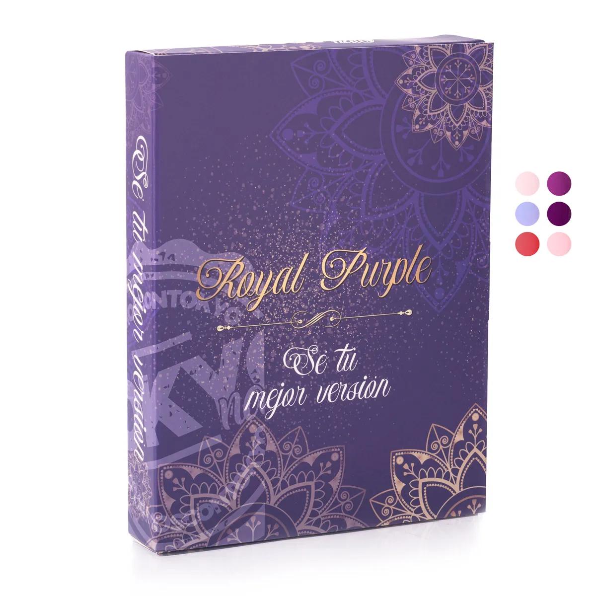T.Coleccion Royal Purple Gel 6 pzas