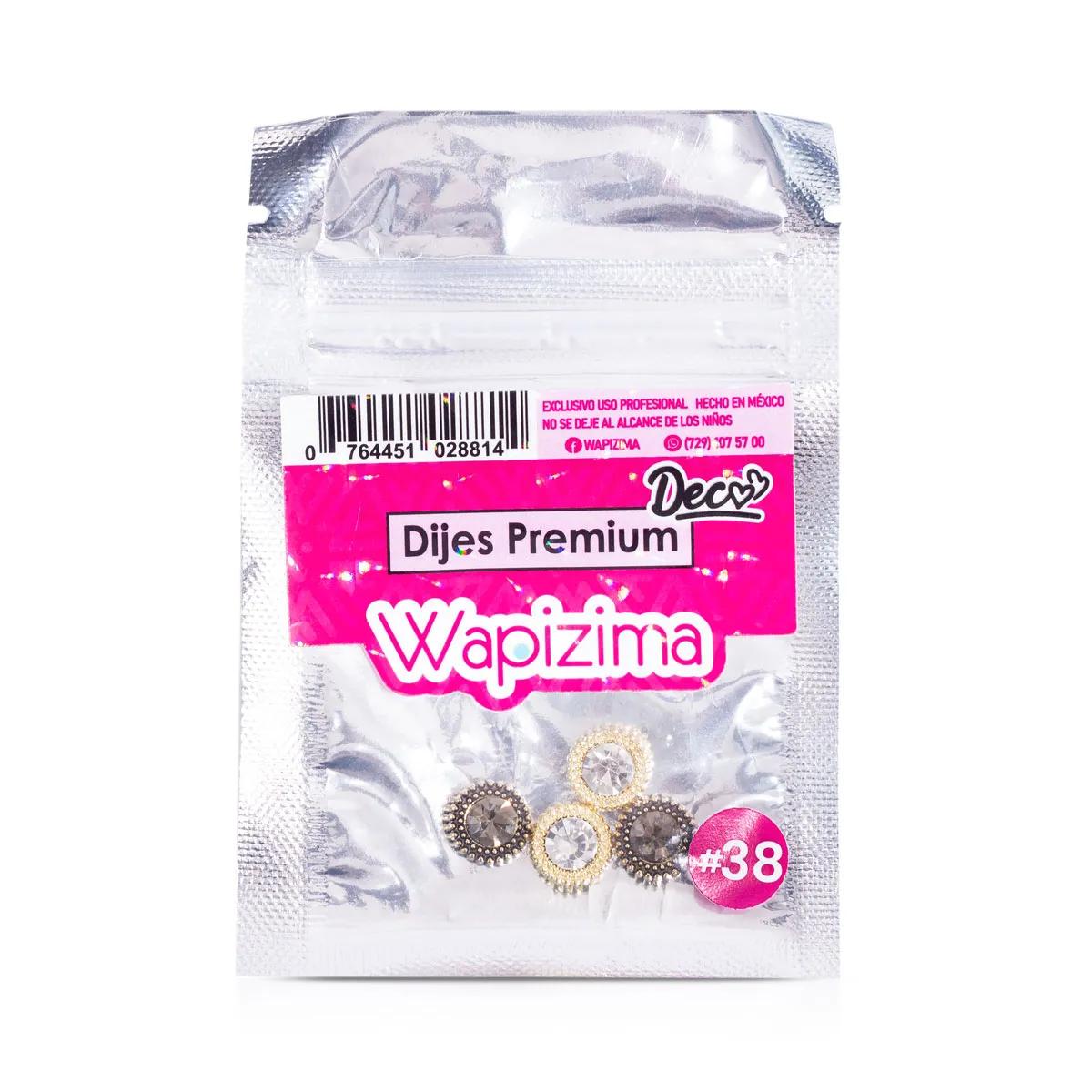 W, Dije Zirconia Circulo #38