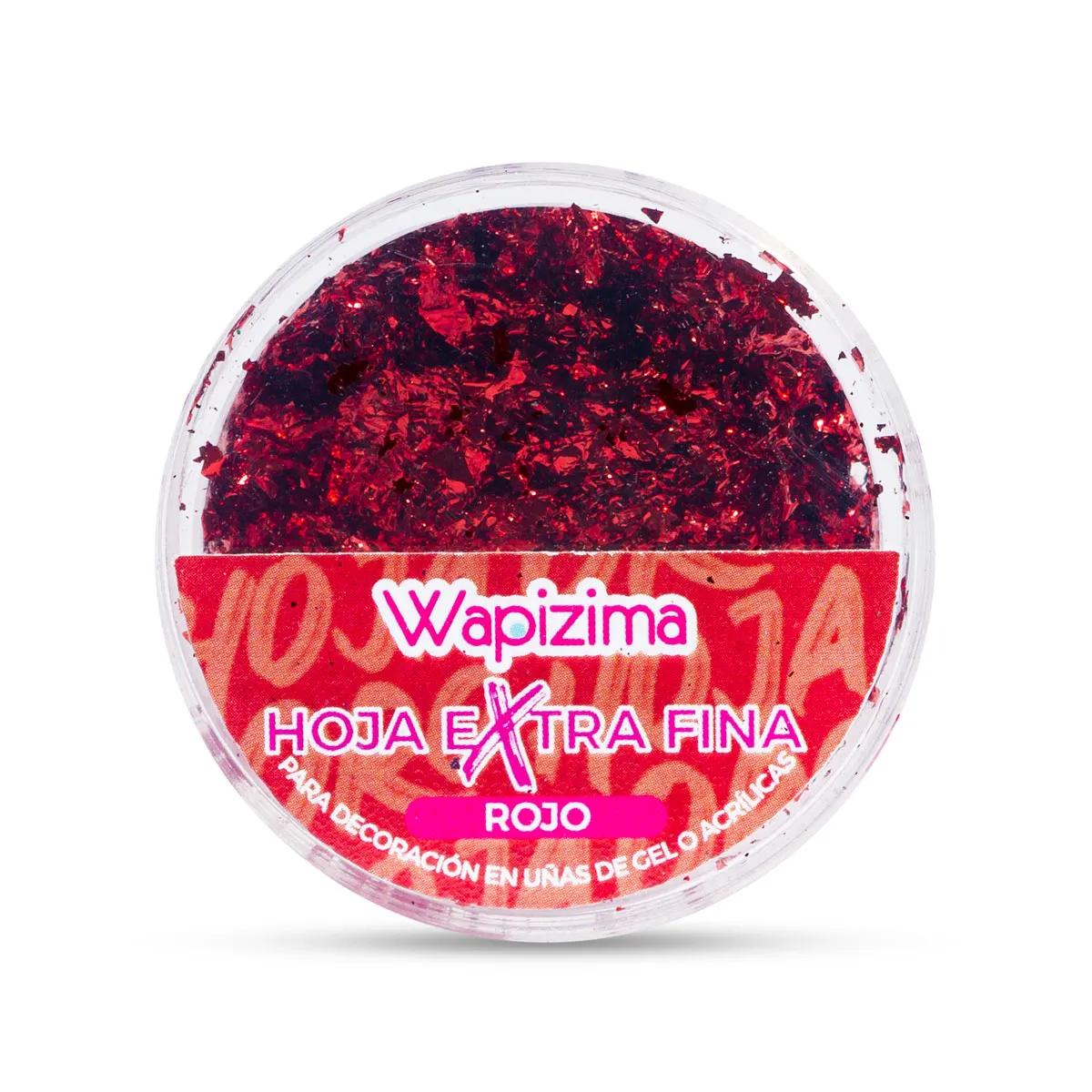 W. Hoja Extra Fina Rojo 