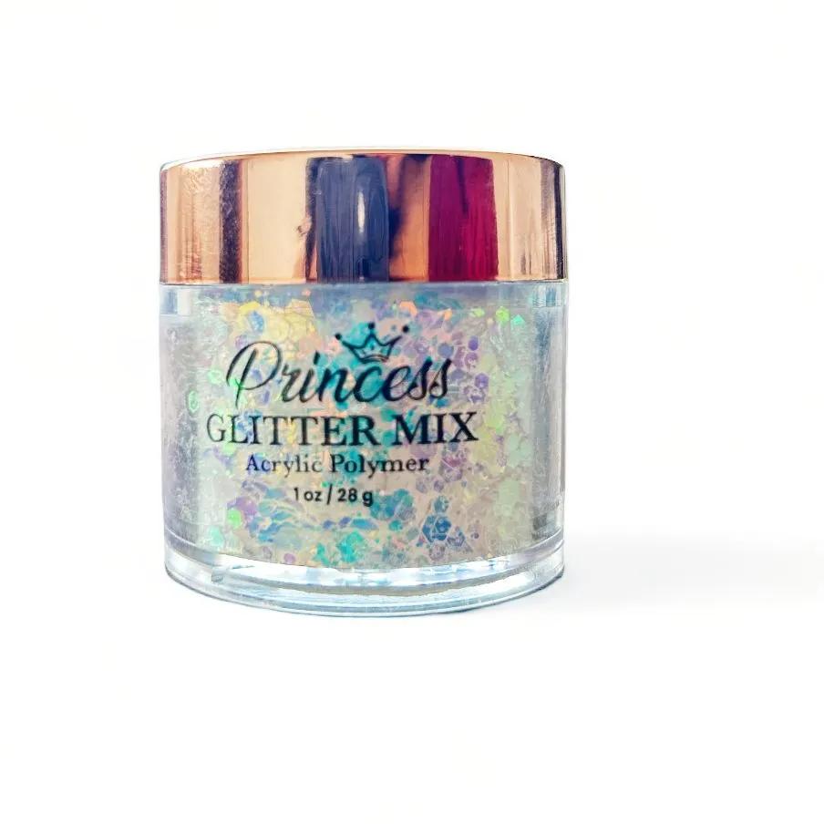 P. Acrilico Glitter Mix Opal 1 oz