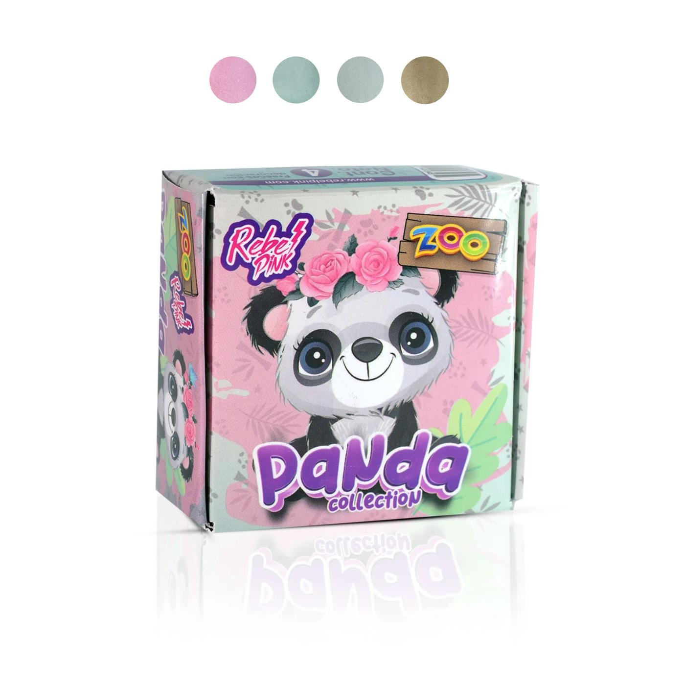 RP.Coleccion Zoo Panda 4 pzas